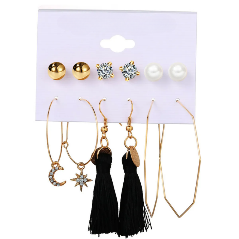 Ohrring Set 6 Paare