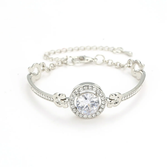 Glamouröses rundes Damenarmband