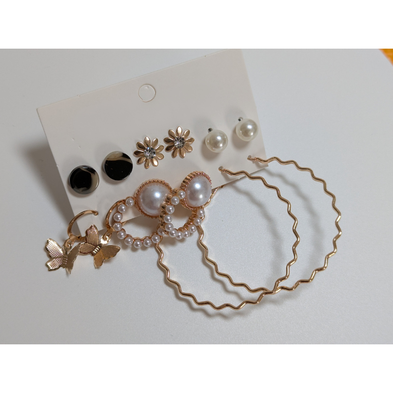 Ohrring Set 6 Paare