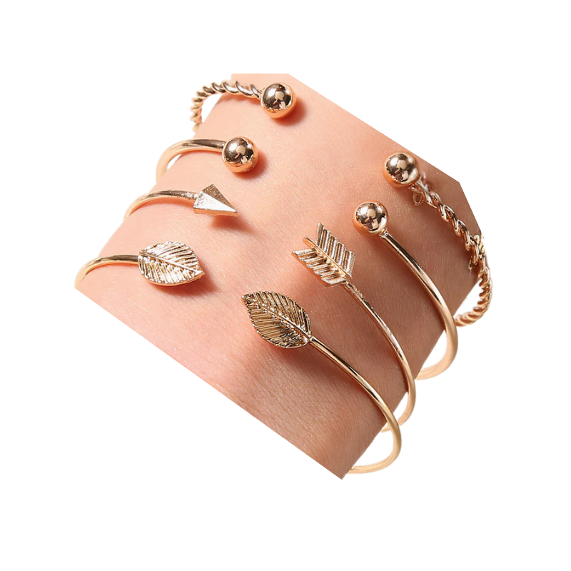 Goldener Armbandsatz 01