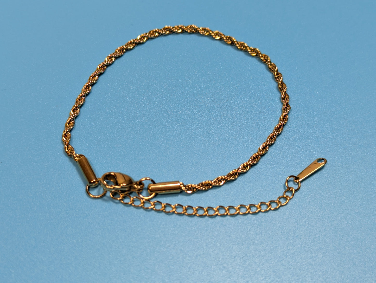 Hanfblumenkette - Armband
