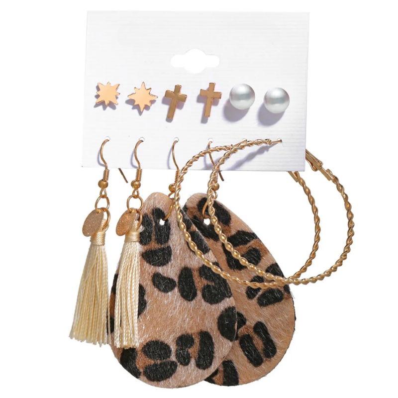 Ohrring Set 6 Paare