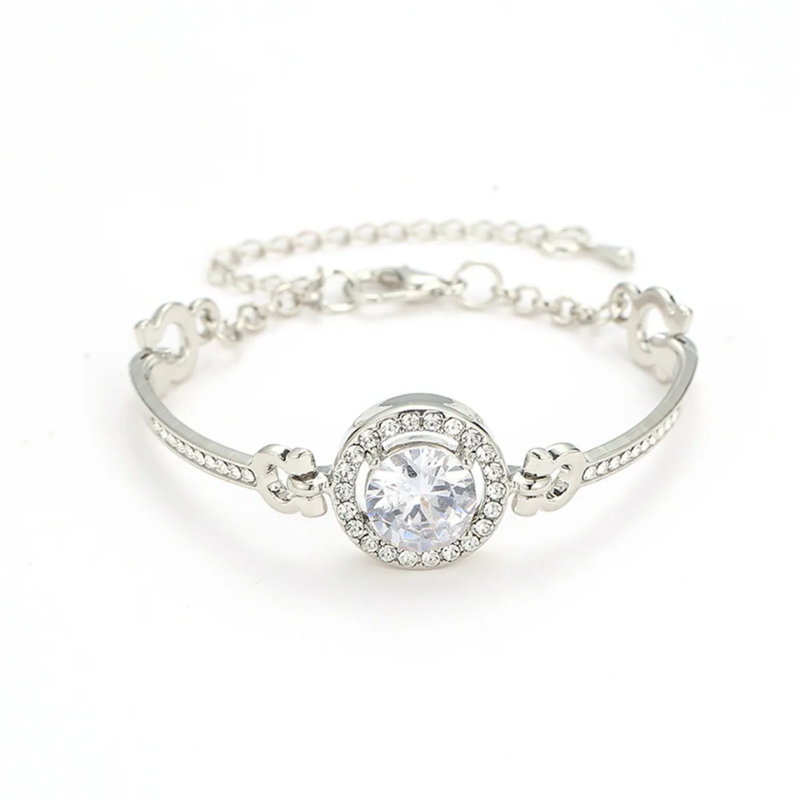 Glamouröses rundes Damenarmband