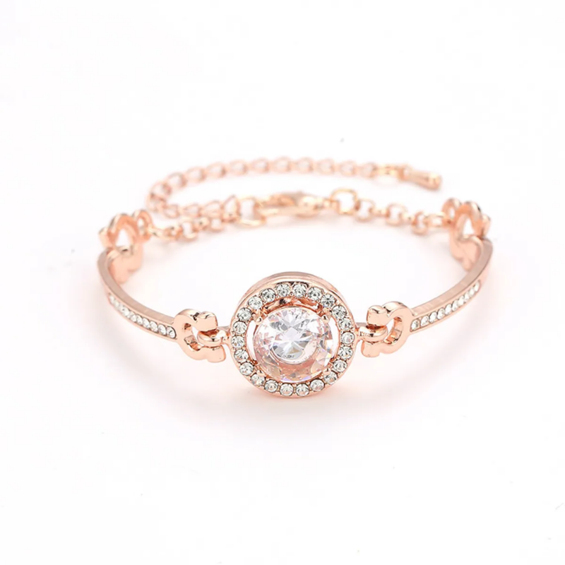 Glamouröses rundes Damenarmband