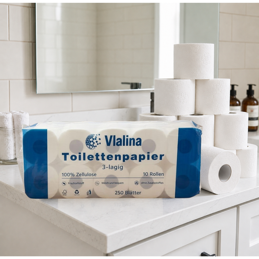 Vlalina Toilettenpapier – Qualität, die man jeden Tag spürt