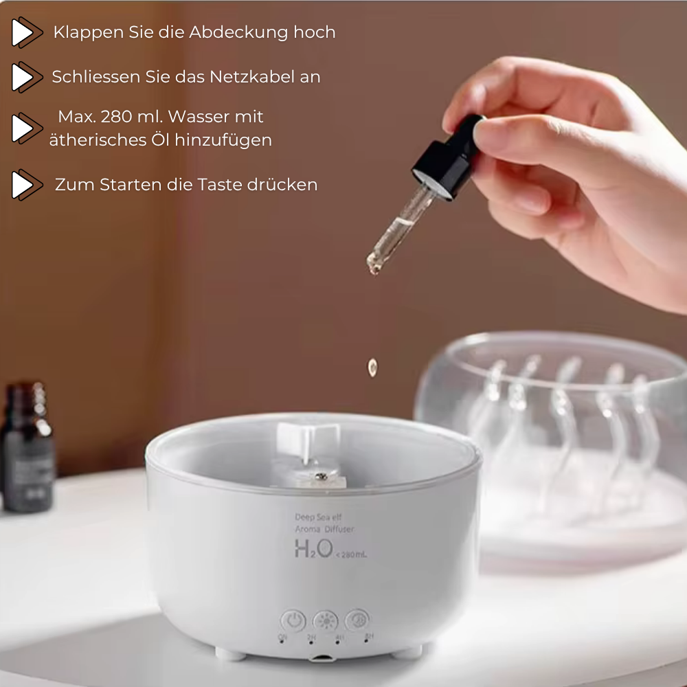 Lichtqualle Aroma-Diffusor