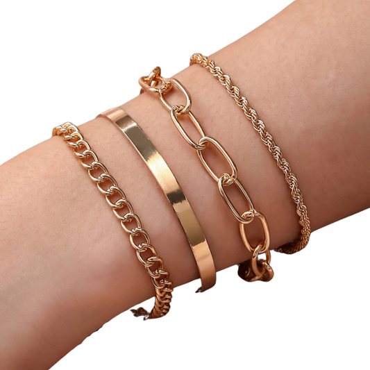 Goldener Armbandset 03