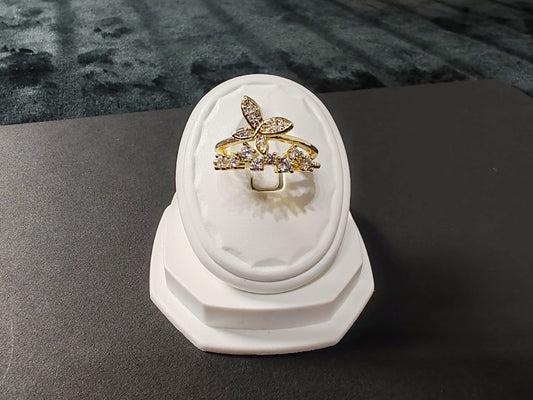 Doppellagiger Schmetterlingsring