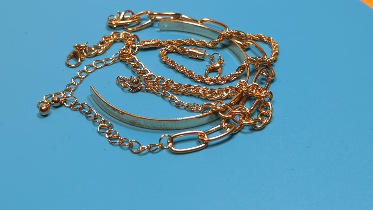 Goldener Armbandset 03